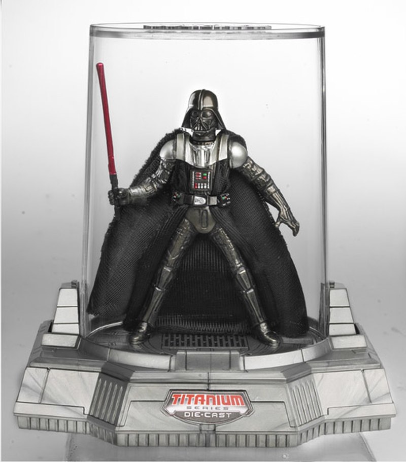 darth vader titanium series die cast